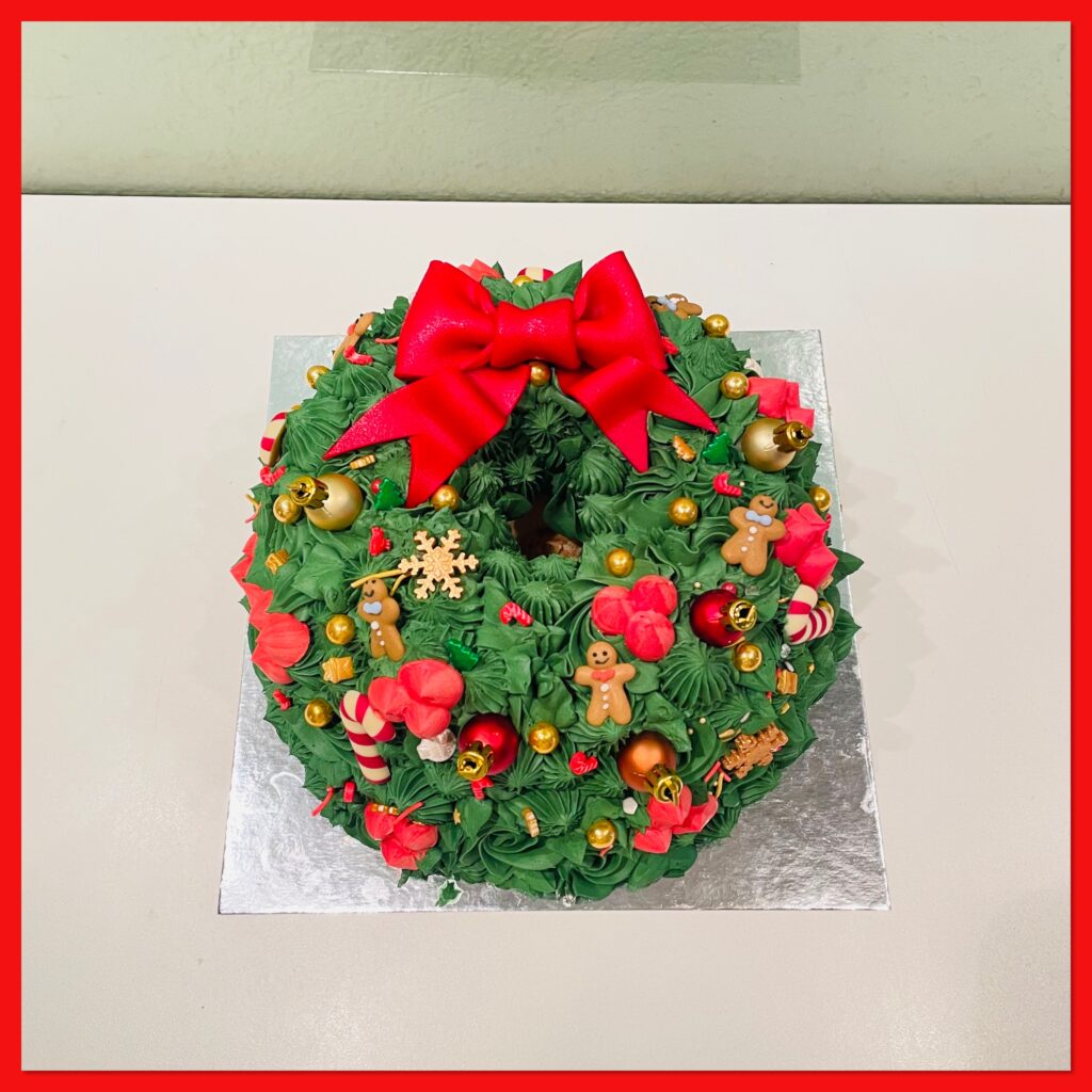 Workshop 3D Kerstkrans bij Taartaholics