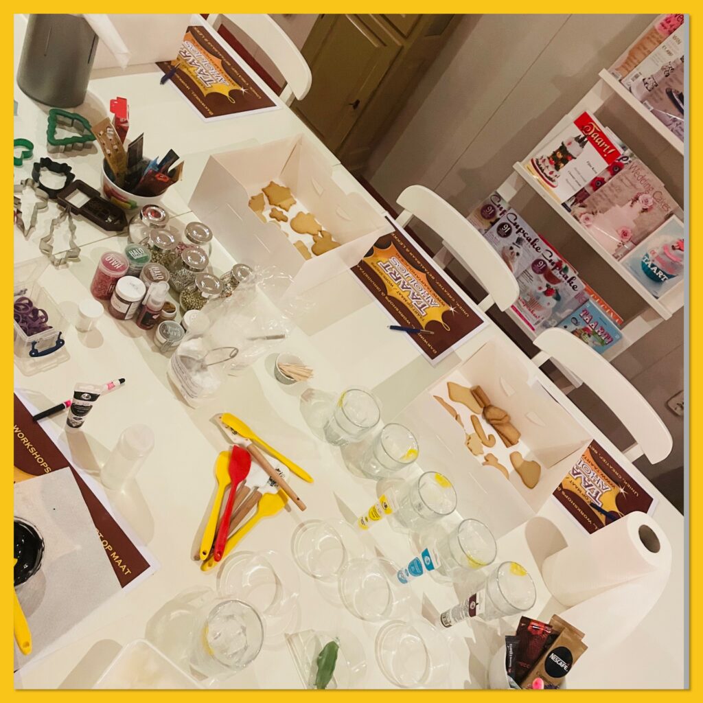 Workshop Icing Koekjes thema Herfst bij Taartaholics